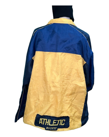 Vintage AC Athletic Jacke L (40/42) Blau und Gelb