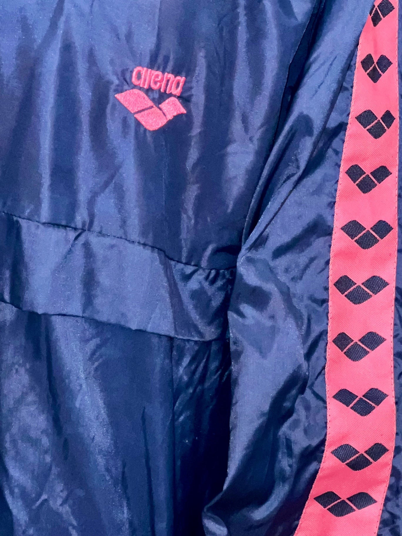 Vintage Arena Jacke L (40/42) Blau