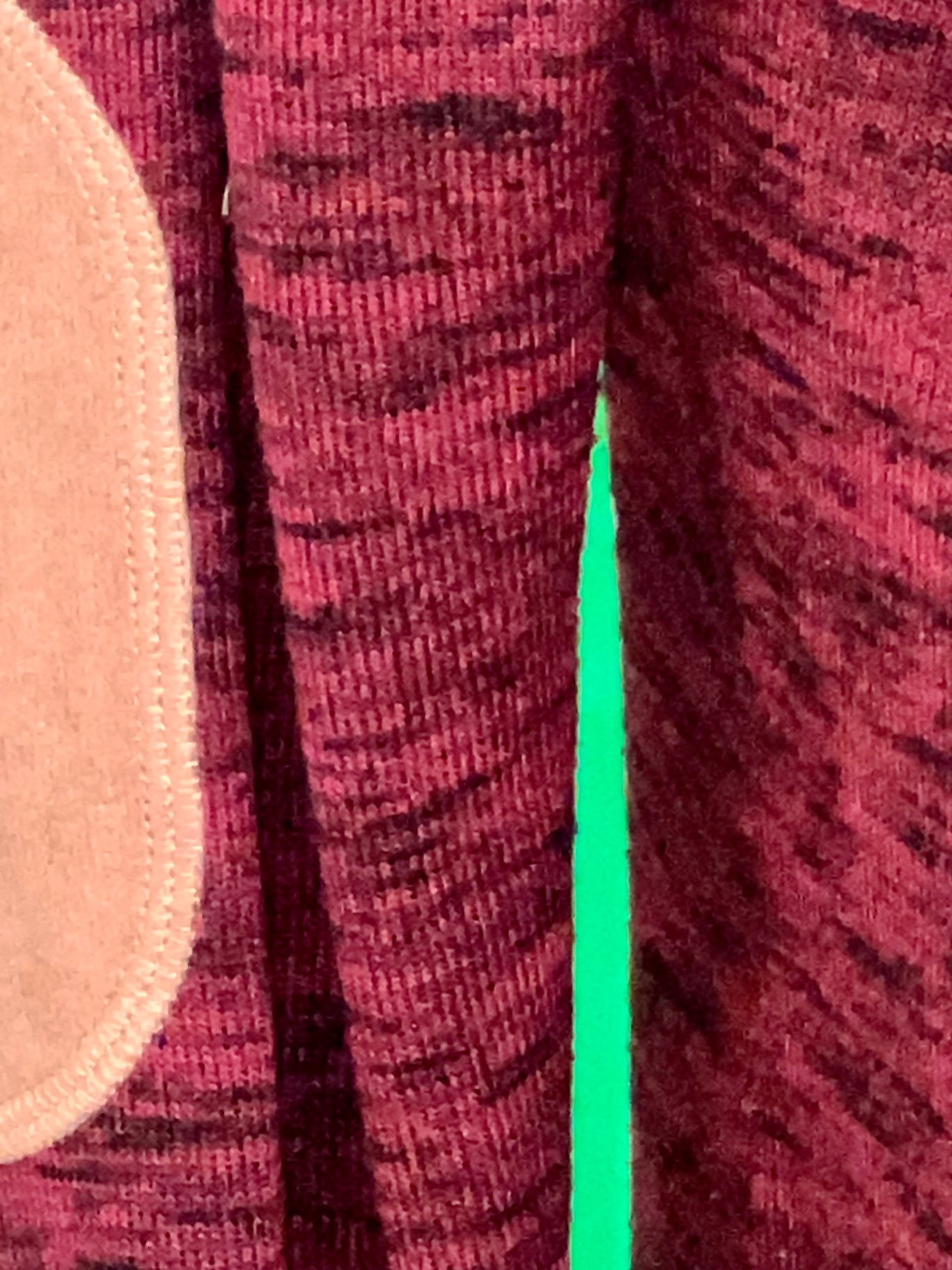 Clockhouse Strickjacke 40/42 Weinrot Meliert