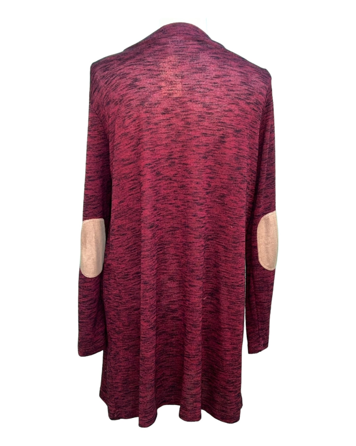 Clockhouse Strickjacke 40/42 Weinrot Meliert