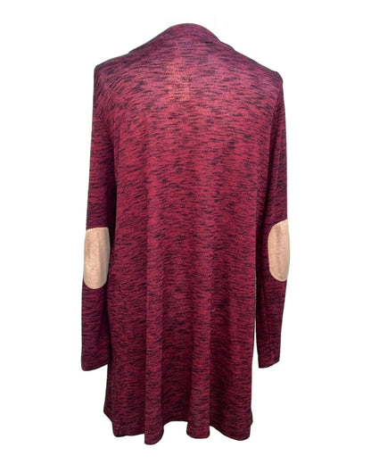 Clockhouse Strickjacke 40/42 Weinrot Meliert