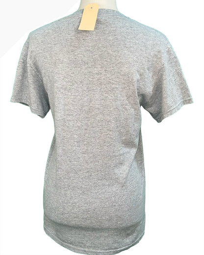 Gildan Heavy Cotton T-Shirt 36/38  Grau mit Print Evermore