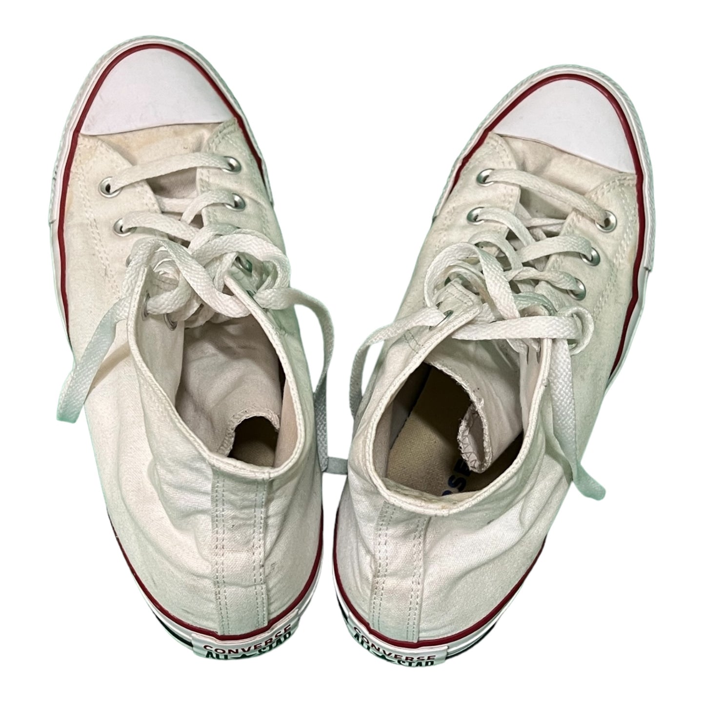 Vintage Converse Schuhe 45 Weiß / Hellbeige