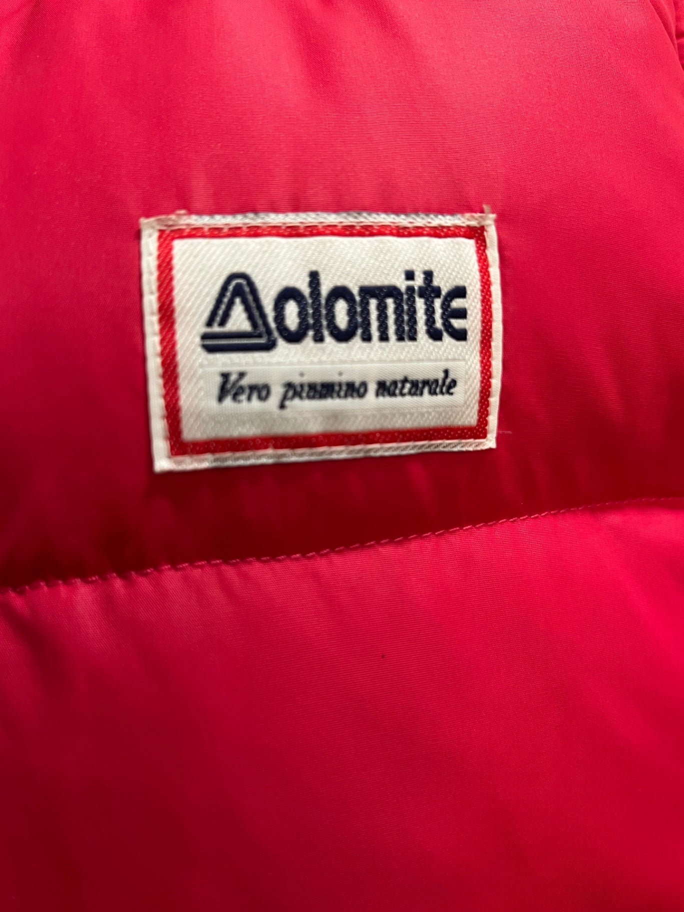 Vintage Dolomite Weste Ca. 38/40 Pink Daunen