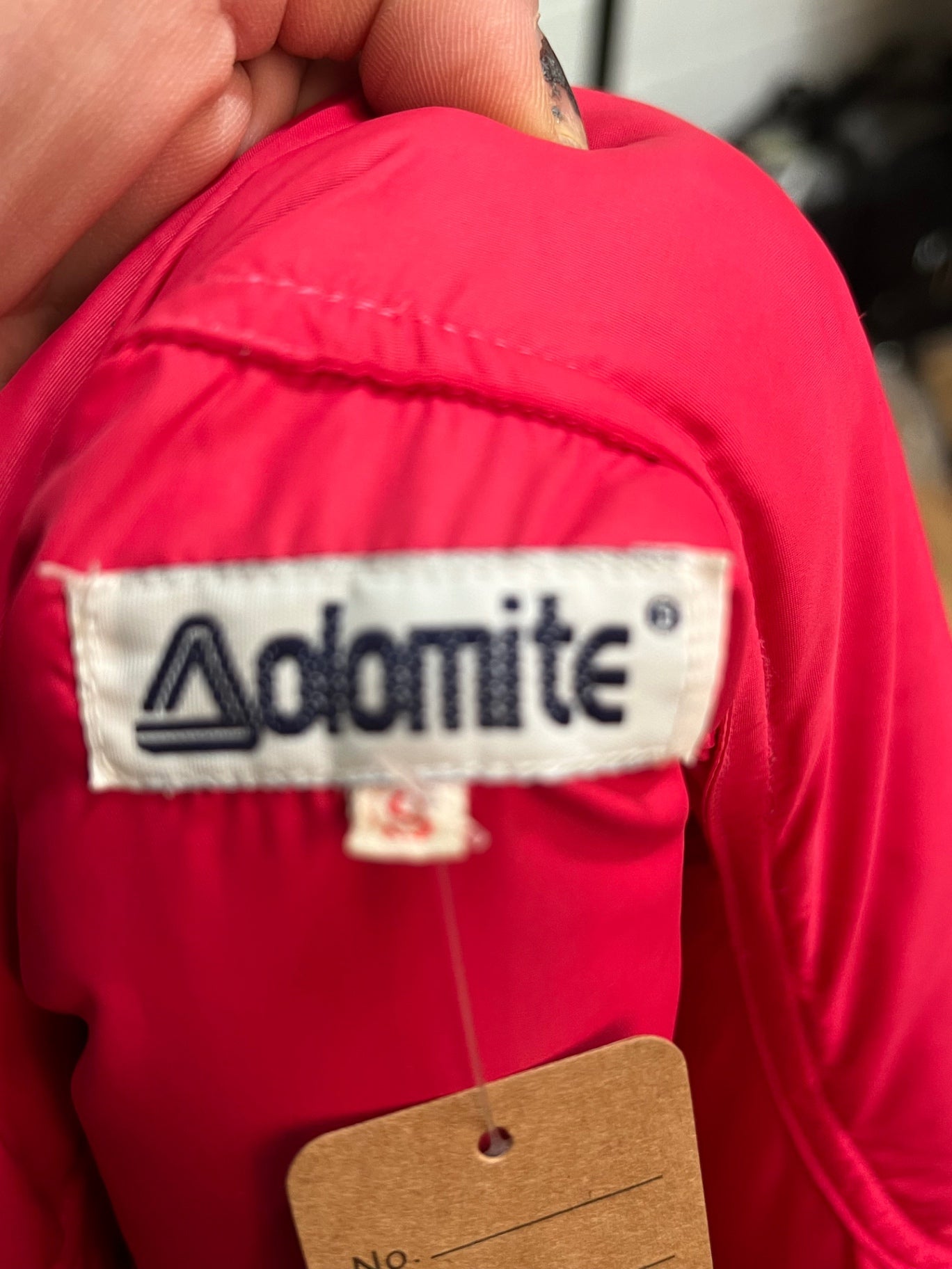 Vintage Dolomite Weste Ca. 38/40 Pink Daunen