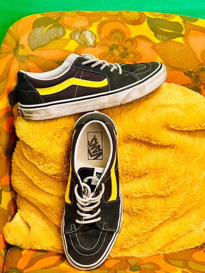 Vans Sneaker 40 Schwarz mit gelb