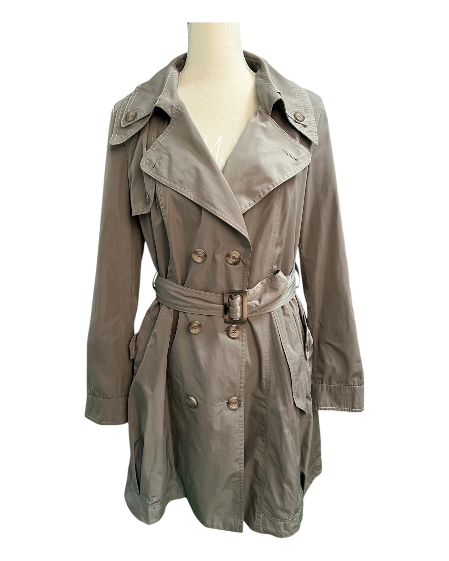 Studio IKO Jacke Trenchcoat 38 Grau
