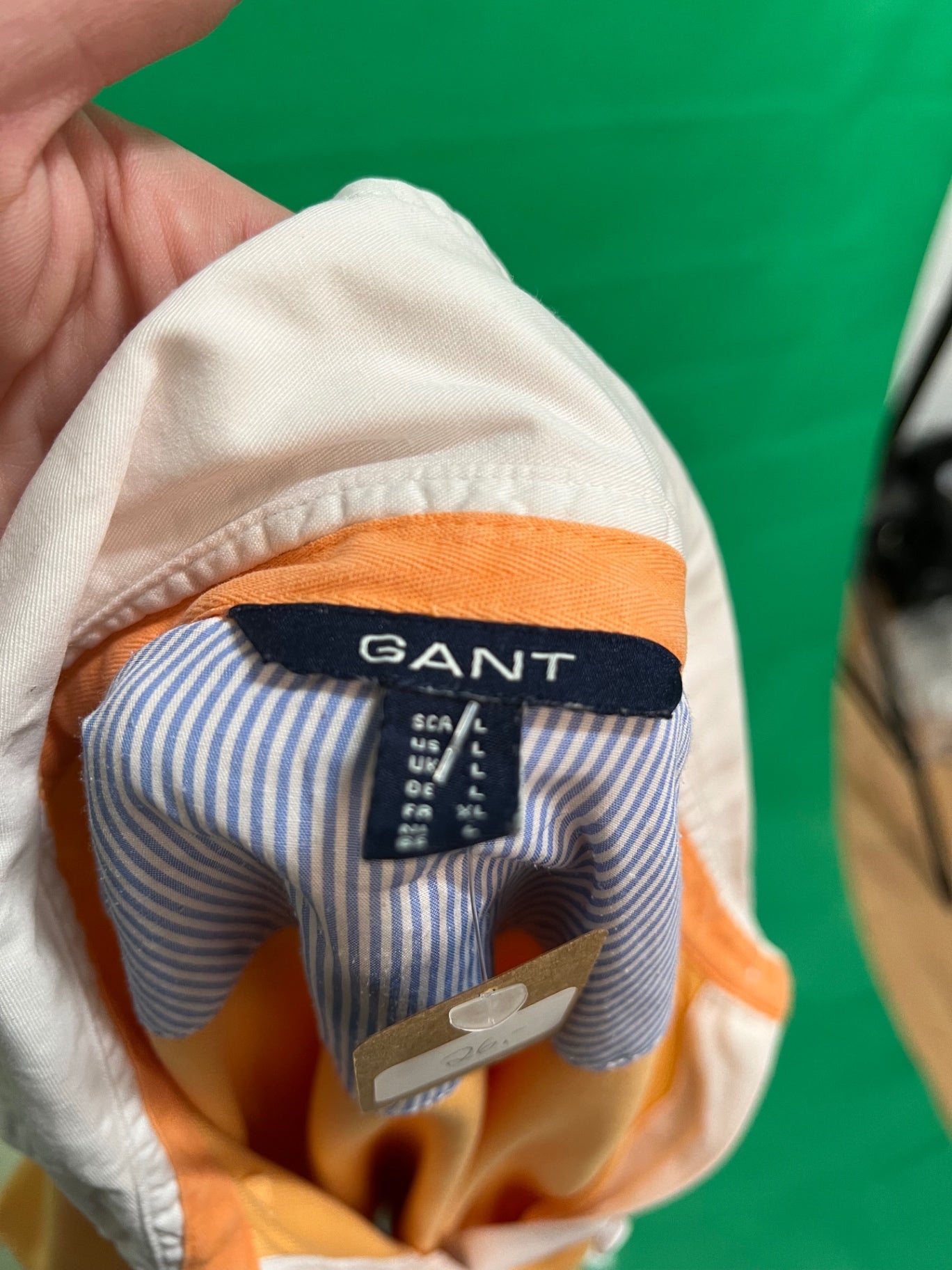 Gant Poloshirt L (38/40) Orange