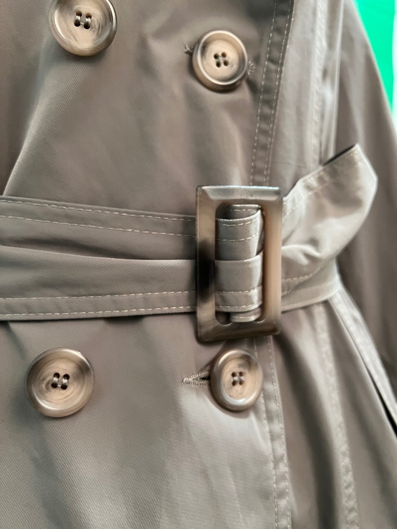Studio IKO Jacke Trenchcoat 38 Grau