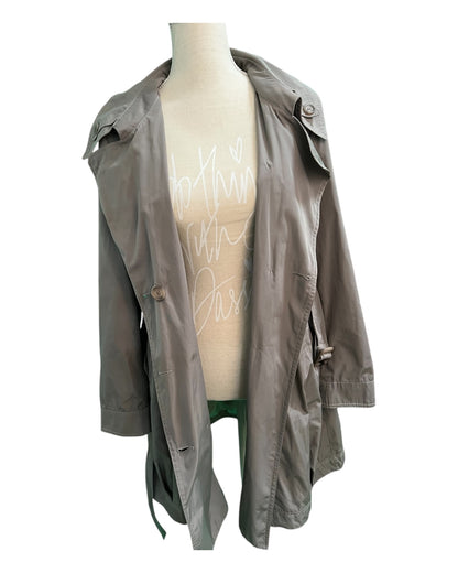 Studio IKO Jacke Trenchcoat 38 Grau