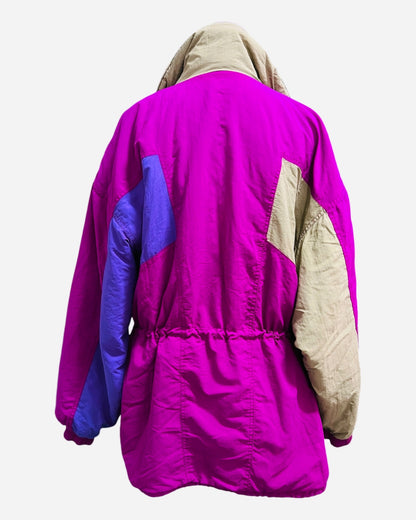 Vintage C. Keer Jacke 38 40 42 Lila Pink Grün