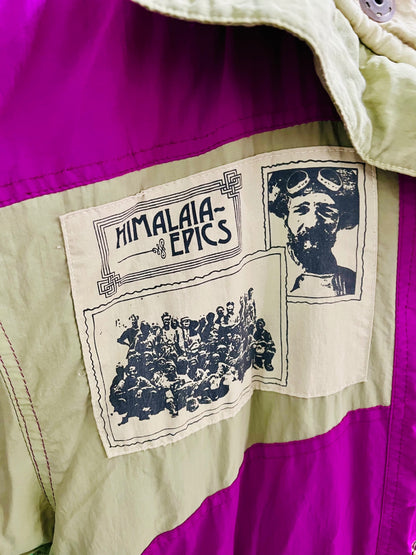 Vintage C. Keer Jacke 38 40 42 Lila Pink Grün