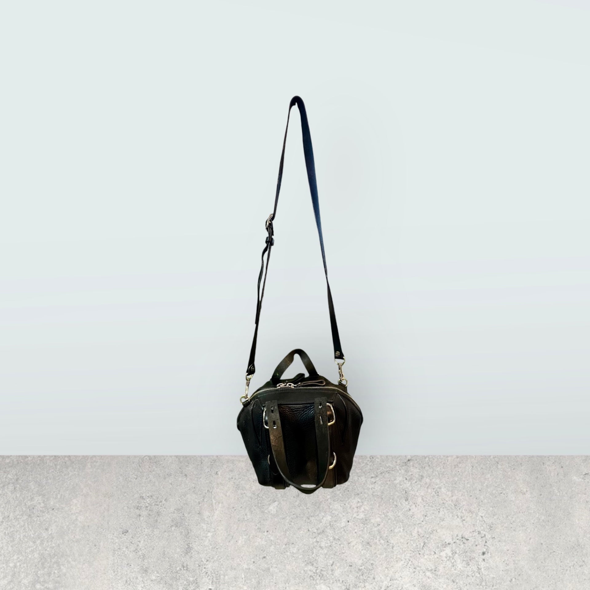 Vintage Alexander Wang Tasche Mittel Schwarz Leder