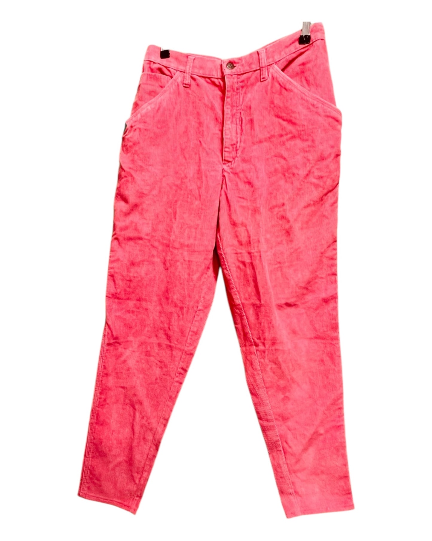 Vintage Benetton Hose Cord M Pink Y2K Cargo