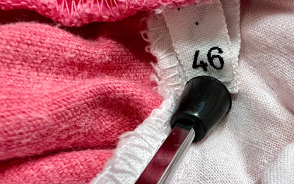 Vintage Benetton Hose Cord M Pink Y2K Cargo