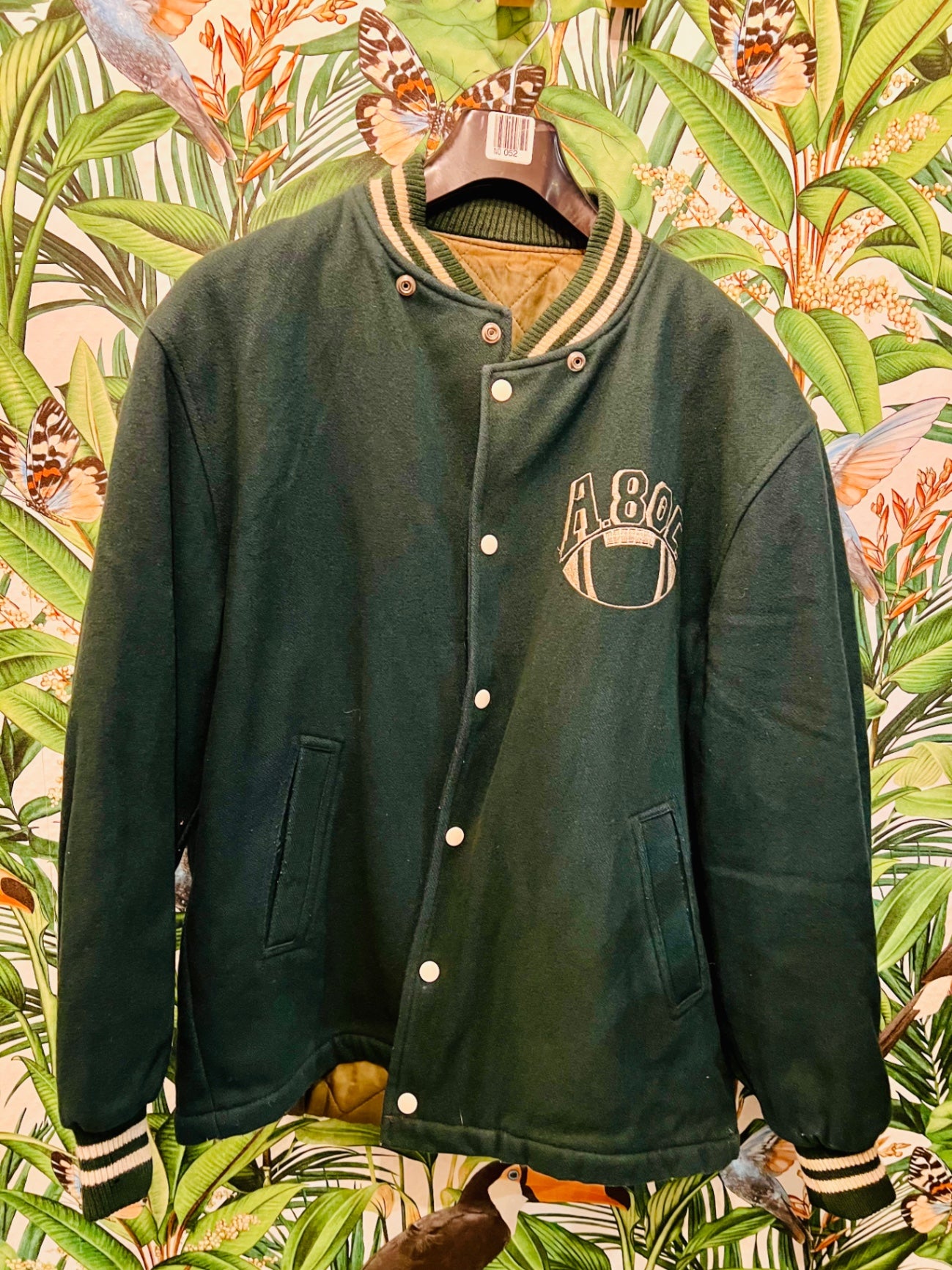 Vintage For Sportsmen Football Jacke M Grün