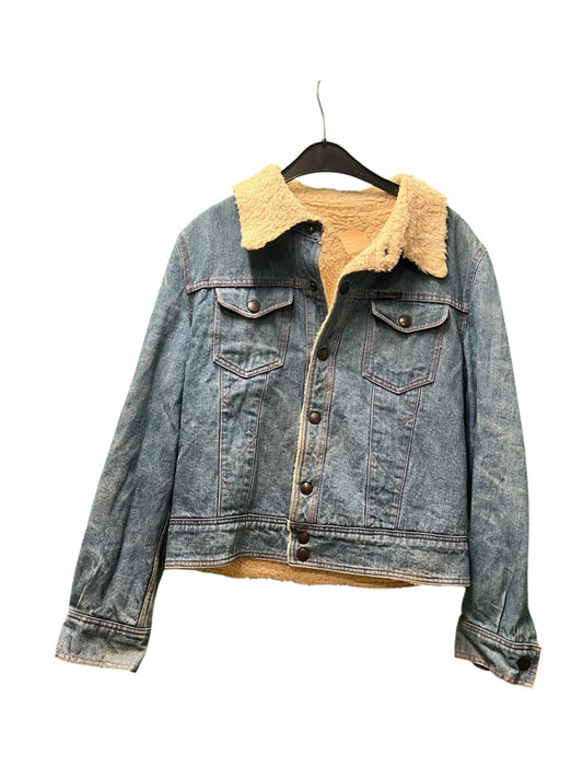 Vintage Pooh Jeans Jeansjacke 36/38 Blau Fell