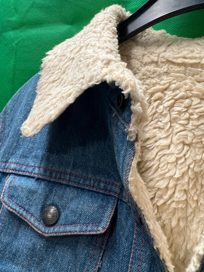Vintage Pooh Jeans Jeansjacke 36/38 Blau Fell