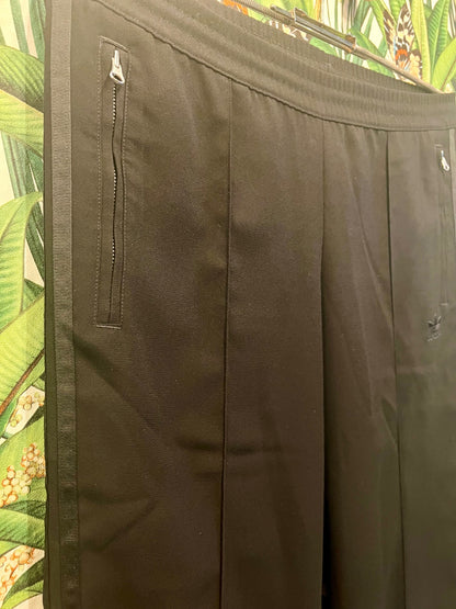 Adidas Hose 38 Schwarz Stoff