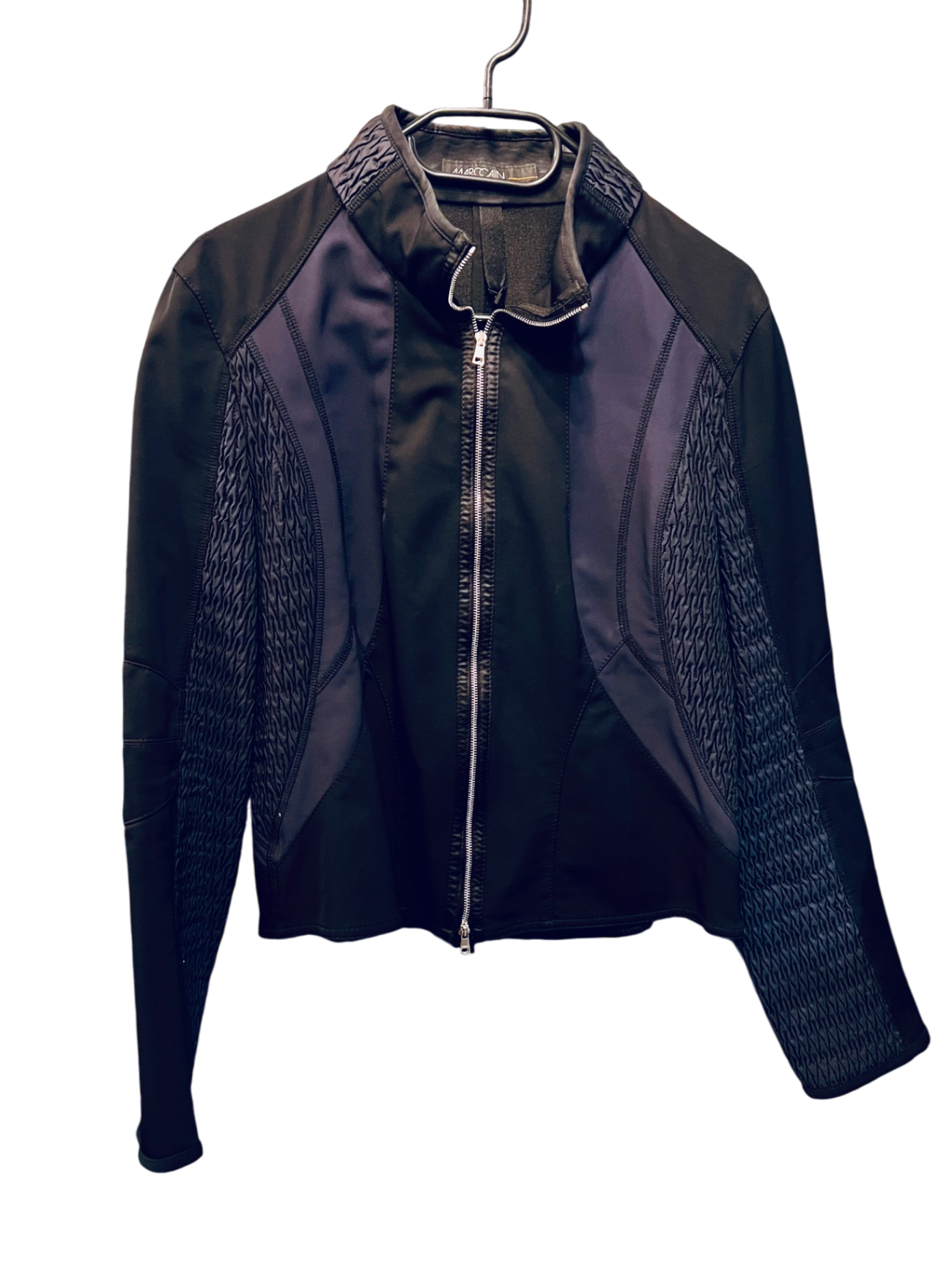 Marc Cain Jacke Softshell N4 40 M Dunkelblau Schwarz