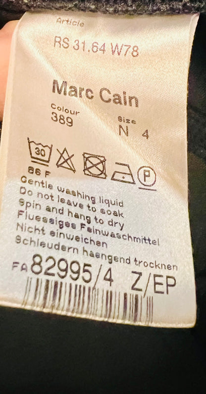 Marc Cain Jacke Softshell N4 40 M Dunkelblau Schwarz