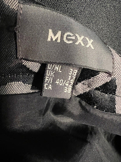 Sara's Choice: Mexx Rock Muster grau schwarz| Gr. 38 40 M | Dark Alternative