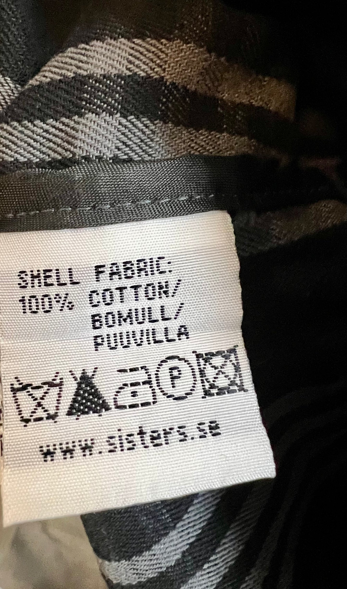 Vintage Y2K Trenchcoat M Schwarz/Grau kariert • Gestepptes Futter • Taillengürtel • EastWest