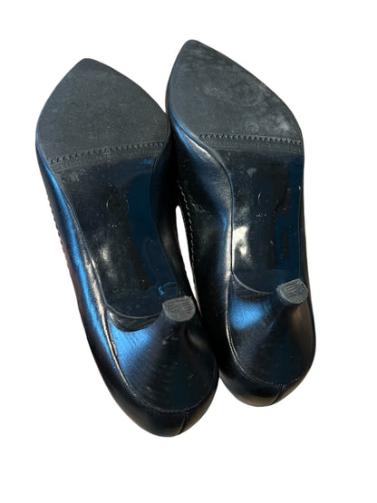 Peter Kaiser Debby Vintage Pumps schwarz Leder spitz EU 37 Gr. 4 Made in Germany Business Classic 90s