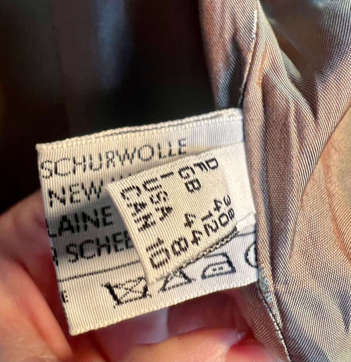 Strenesse Kostüm Damen Gr. 38 – 100% Schurwolle – Eleganter Blazer & Rock – Beige – Business Chic