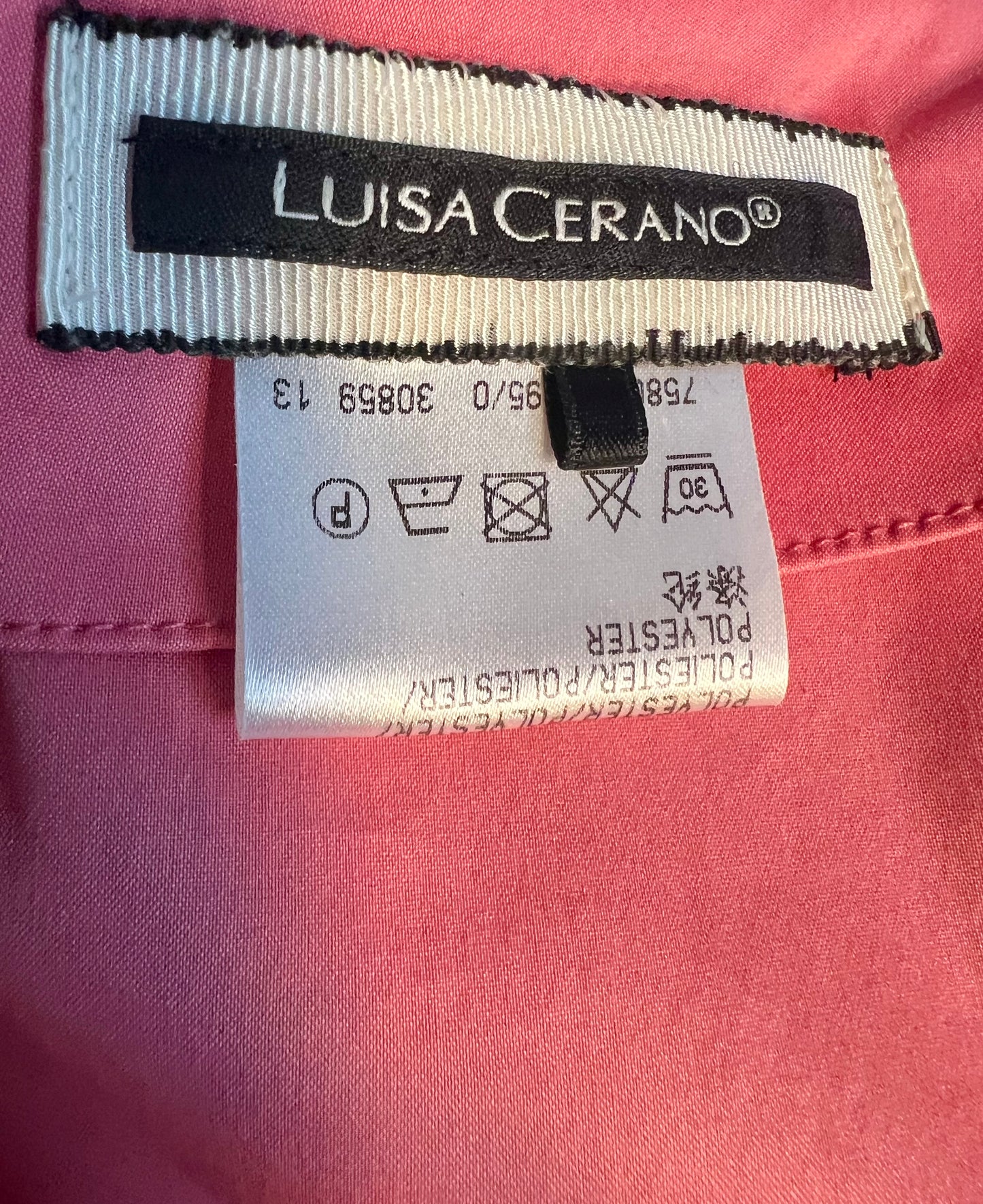 Luisa Cerano Vintage Luxus Kleid Pink Gr. 40 – M L Figurbetont, Y2K, Top Zustand