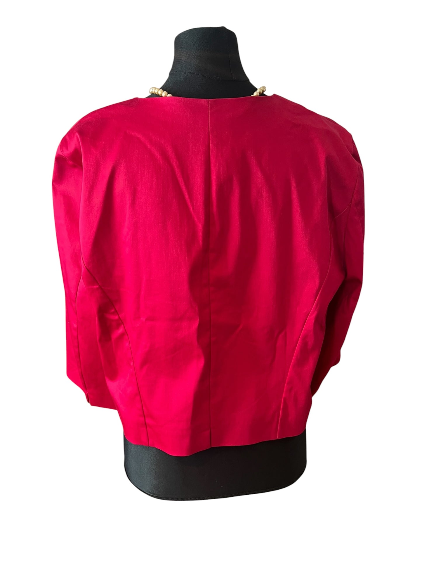Vintage Vera Mont Bolero Blazer 40 42 M L pink