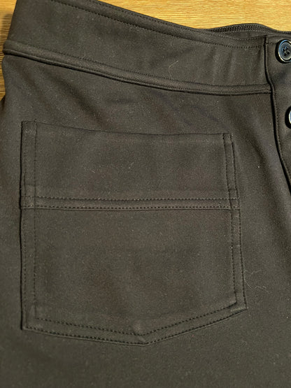 Sara's Choice: Marlene Strech Hose schwarz| Gr. L 42 44 46 XL | Dark Alternative