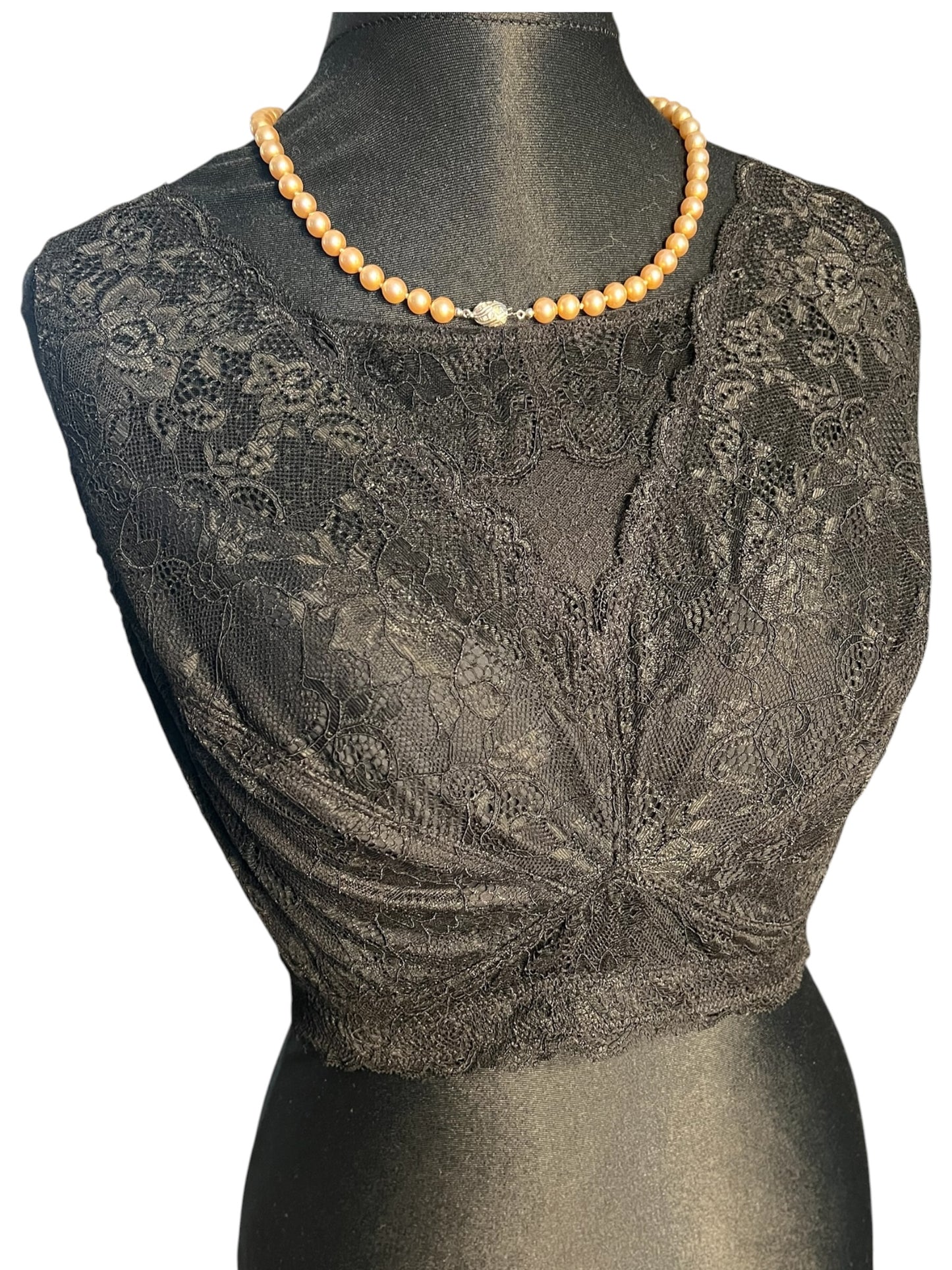 Sara's Choice: Bonprix – BH Top Spitze schwarz  | Gr 105D 48 50 XXXL | Dark Alternative