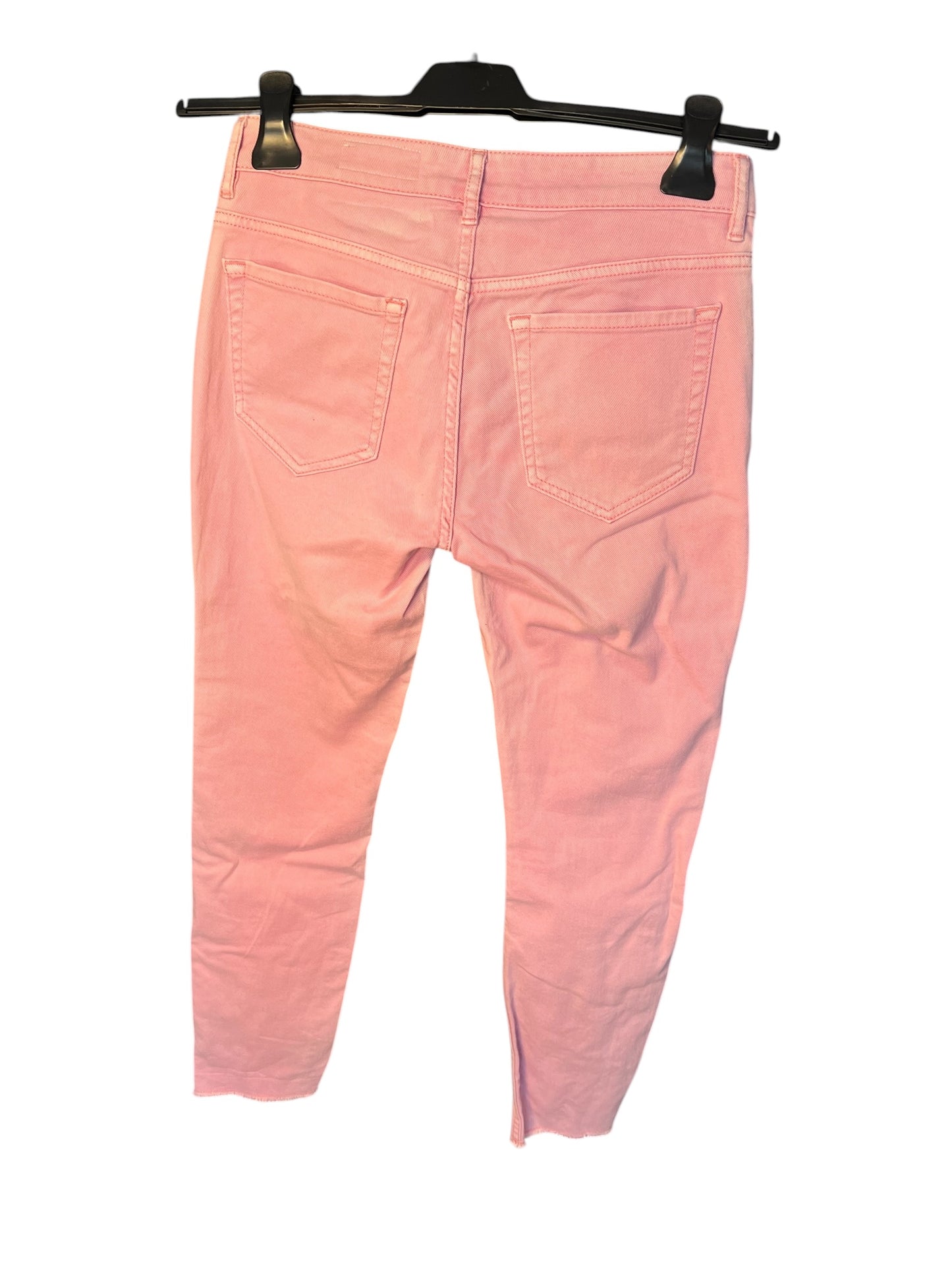 Marc O’Polo Jeans rosa W27 L32 Gr. 36 Y2K Slim Cropped Special Wash Used Look Marco Polo