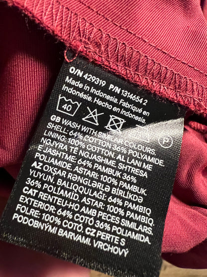 Sara's Choice: H&M – Top mit Band weinrot  | Gr. 36 38 S M | Dark Alternative