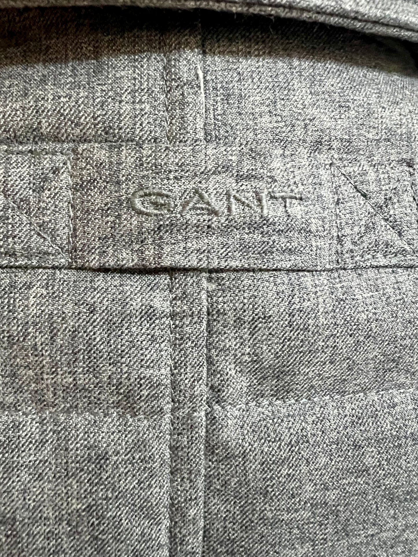 GANT Daunenjacke Herren L • Graumeliert • Steppjacke 90% Daunen • Hochwertig & neuwertig