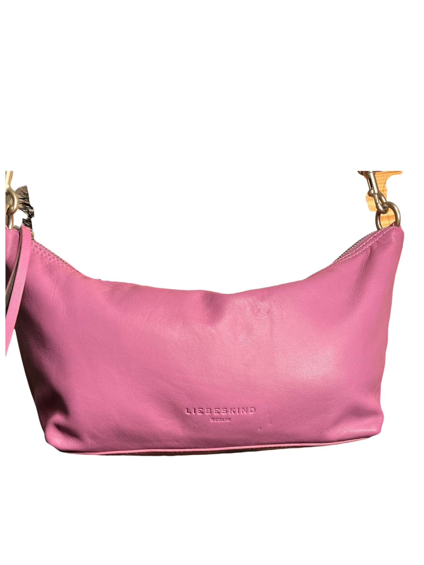 Liebeskind Berlin Ledertasche Helllila – hochwertiges Leder, abnehmbarer Schulterriemen, Top Zustand