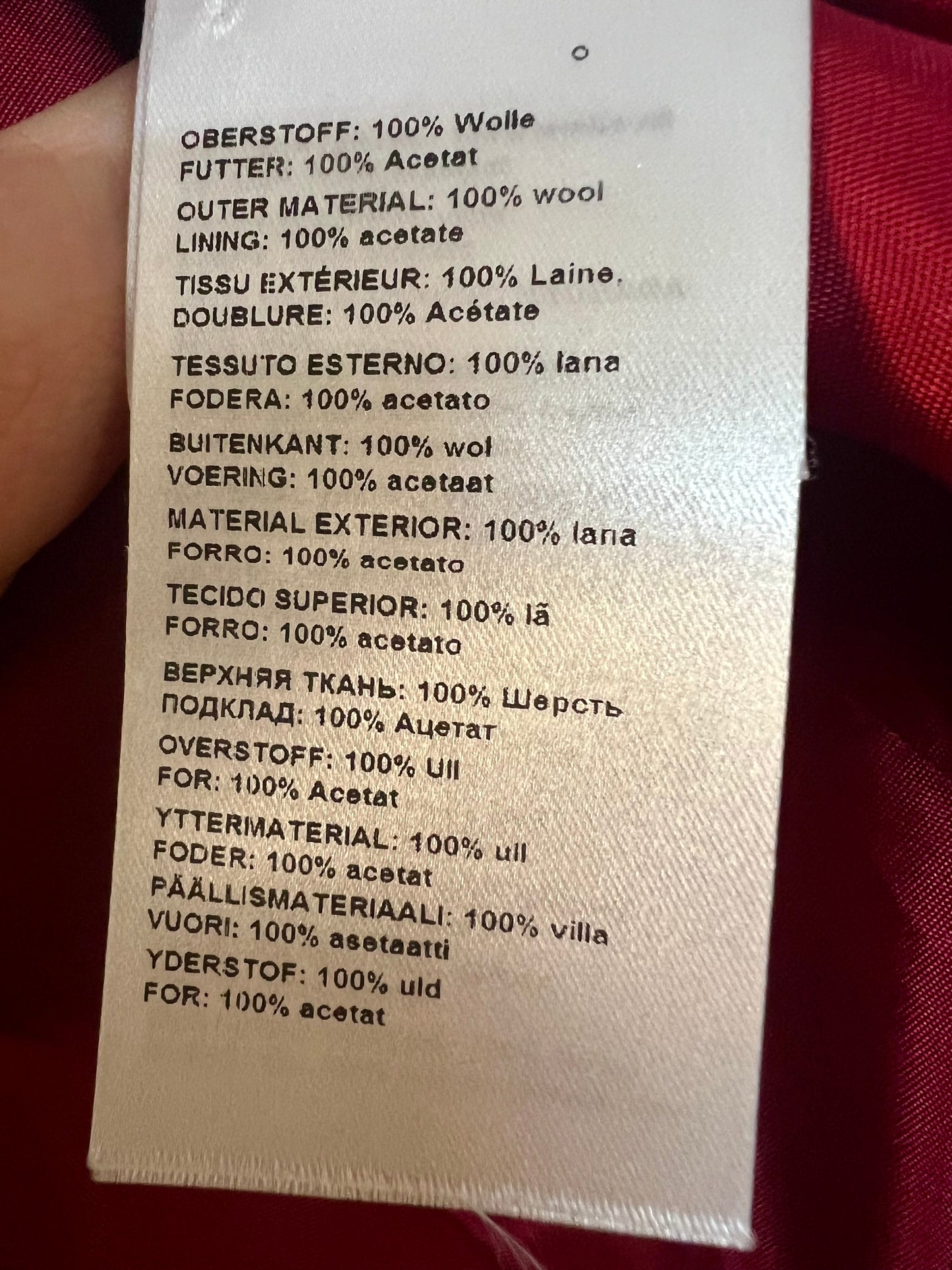 Madeleine Vintage Blazer Gr. 34 | 100% Wolle | Fischgrät | Old Money Preppy | Löwenknöpfe