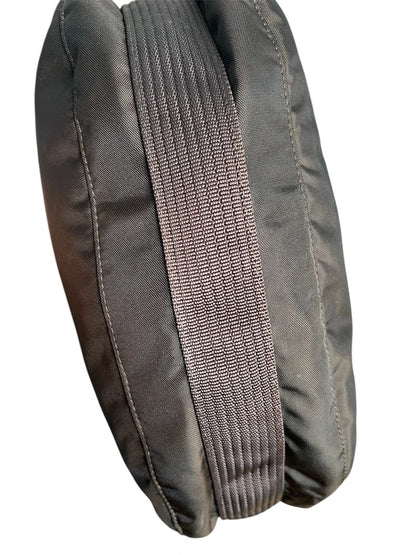Vintage Bogner Nylon Tasche Braun | Große Schultertasche mit Logo | Top Zustand