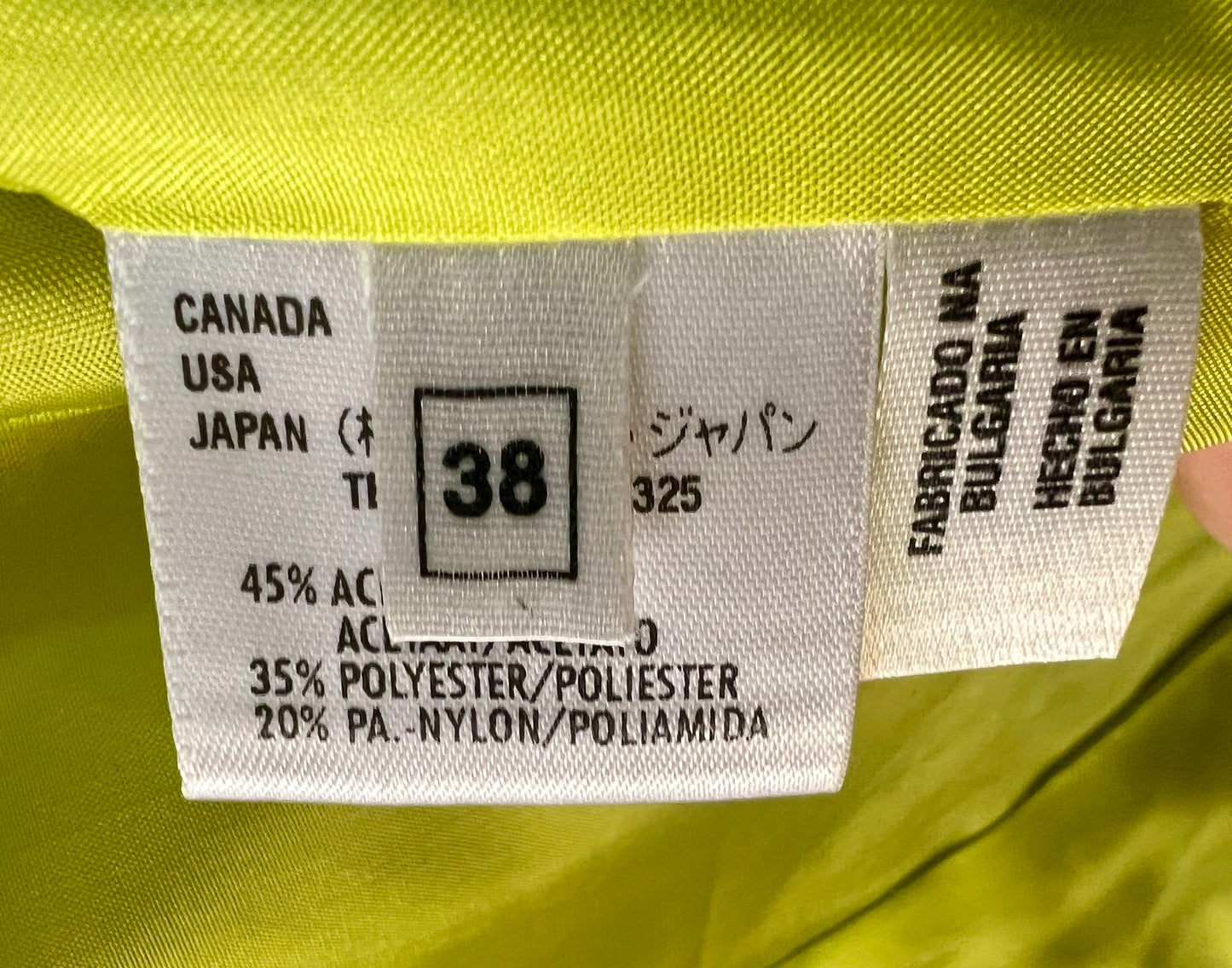 Vintage Laurél Blazer Gr. 38 – 3D Floral Print, bunter Statement-Blazer, Retro Chic