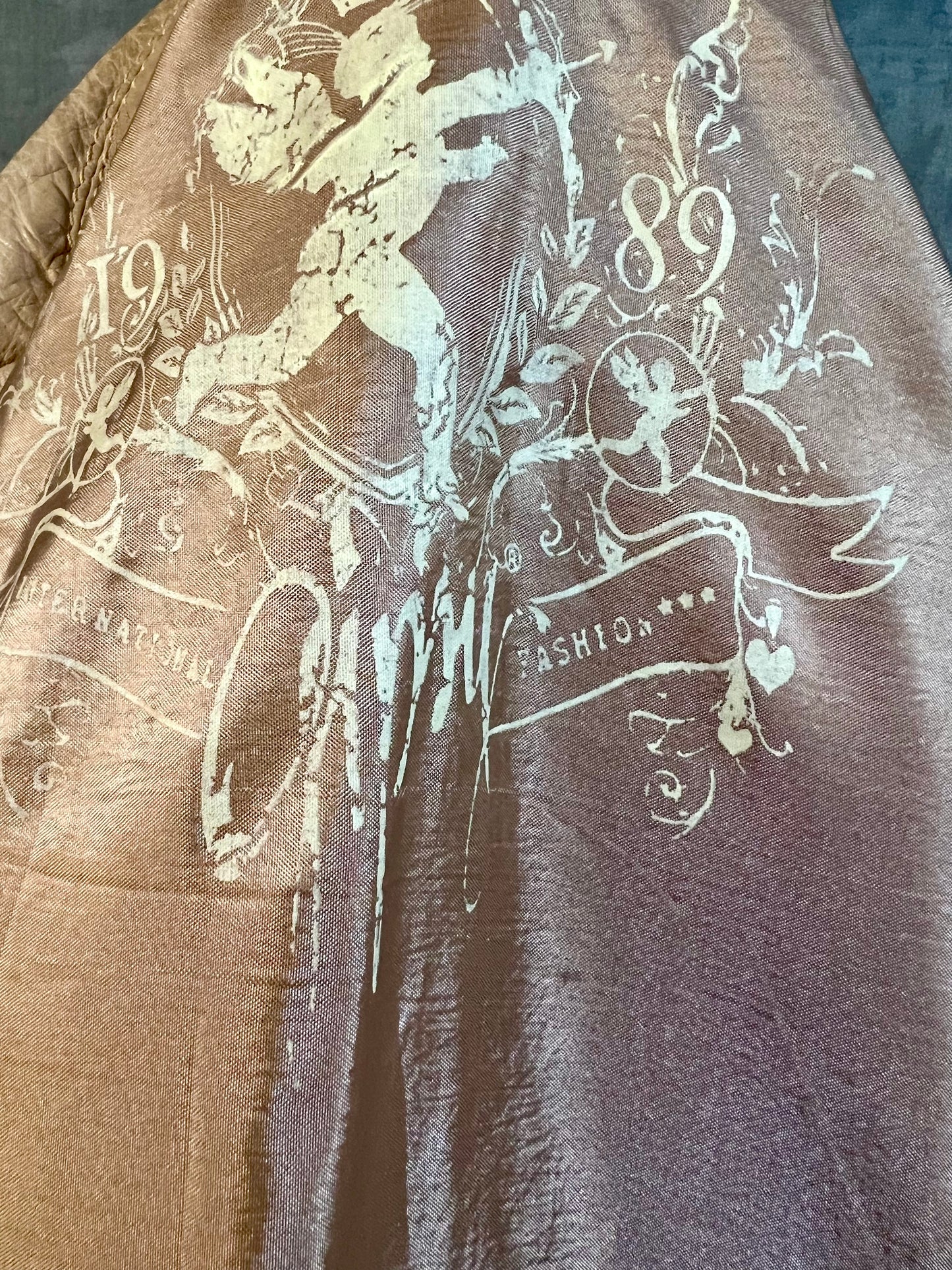 Gipsy Mauritius Lederjacke Damen Gr. S – 100% Echtleder – Blazer-Biker Mix – Beige Used Look