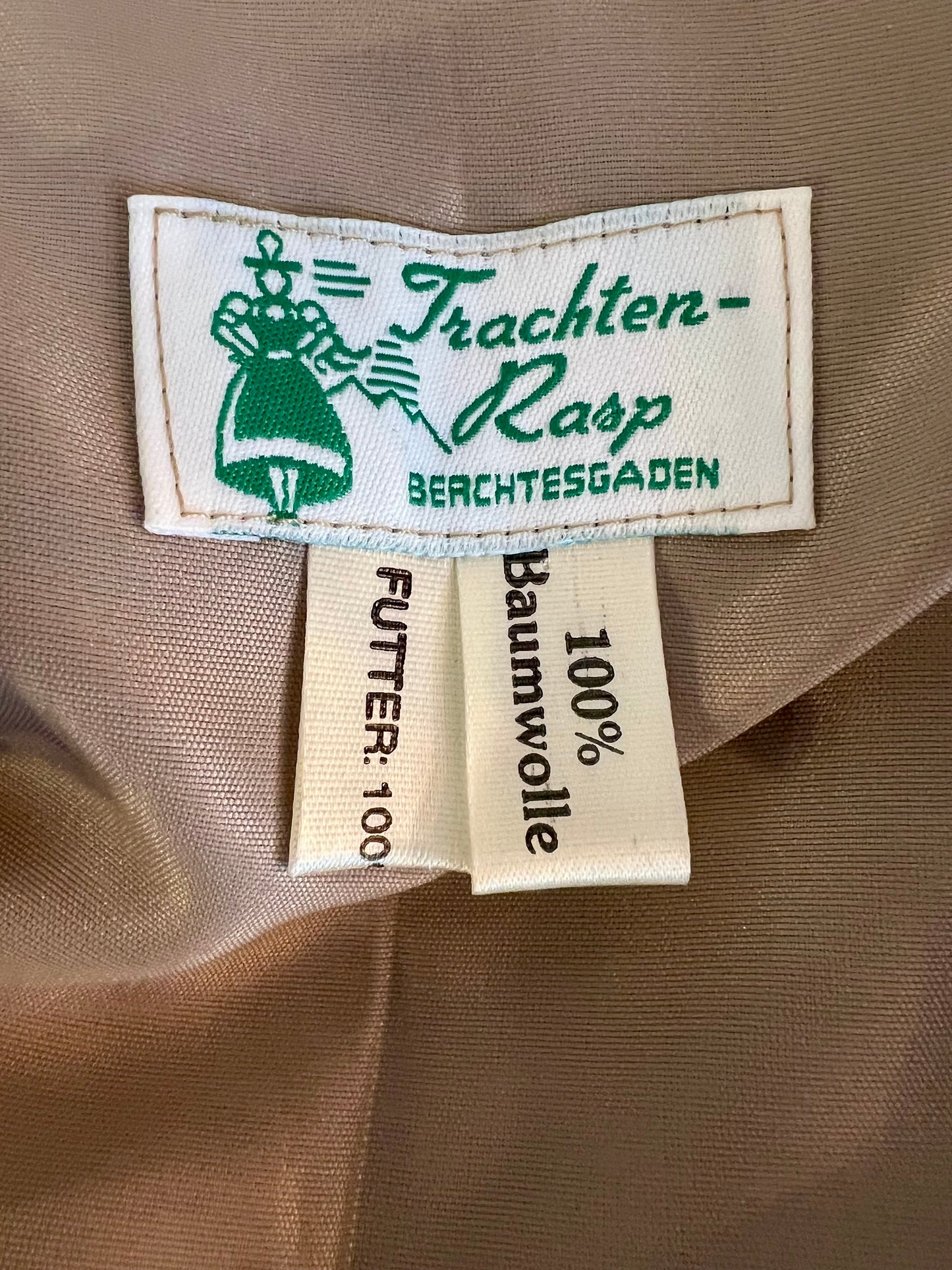 Vintage RASP Trachten Rock 42 Karo Grün Faltenrock A-Linie Grunge Academia Deadstock Neu m. Etikett