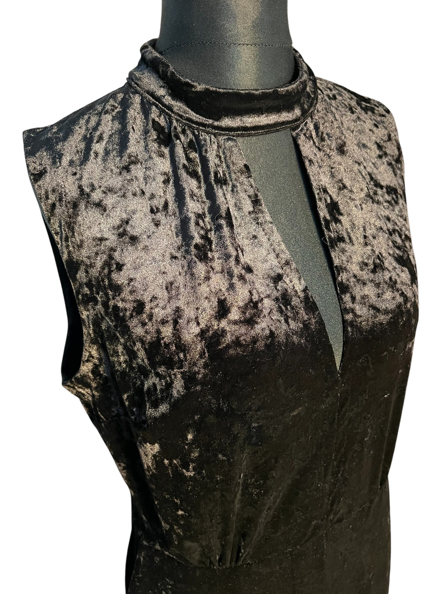 Sara's Choice: H&M Samt Jumpsuit lang 90s y2k – Gr 40 42 44 L XL Dark Alternative