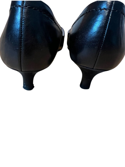 Peter Kaiser Debby Vintage Pumps schwarz Leder spitz EU 37 Gr. 4 Made in Germany Business Classic 90s