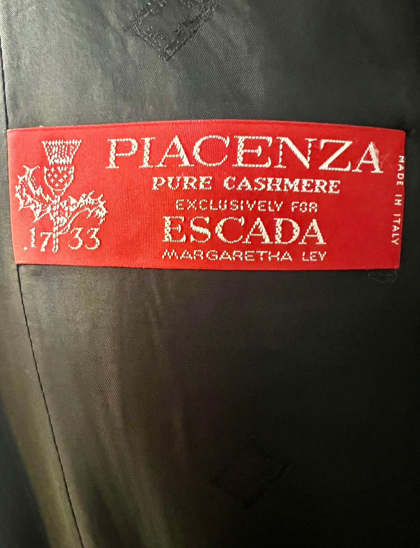 Escada Margaretha Ley Vintage Cashmere Blazer Gr. 40 – 100% Kaschmir Made in Italy