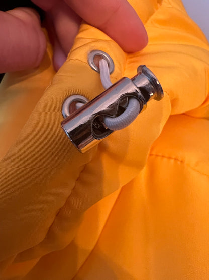 Soolinen Oversize Daunenjacke Sonnengelb | Größe XL–XXL | Trendy Puffy Jacket | 46 48