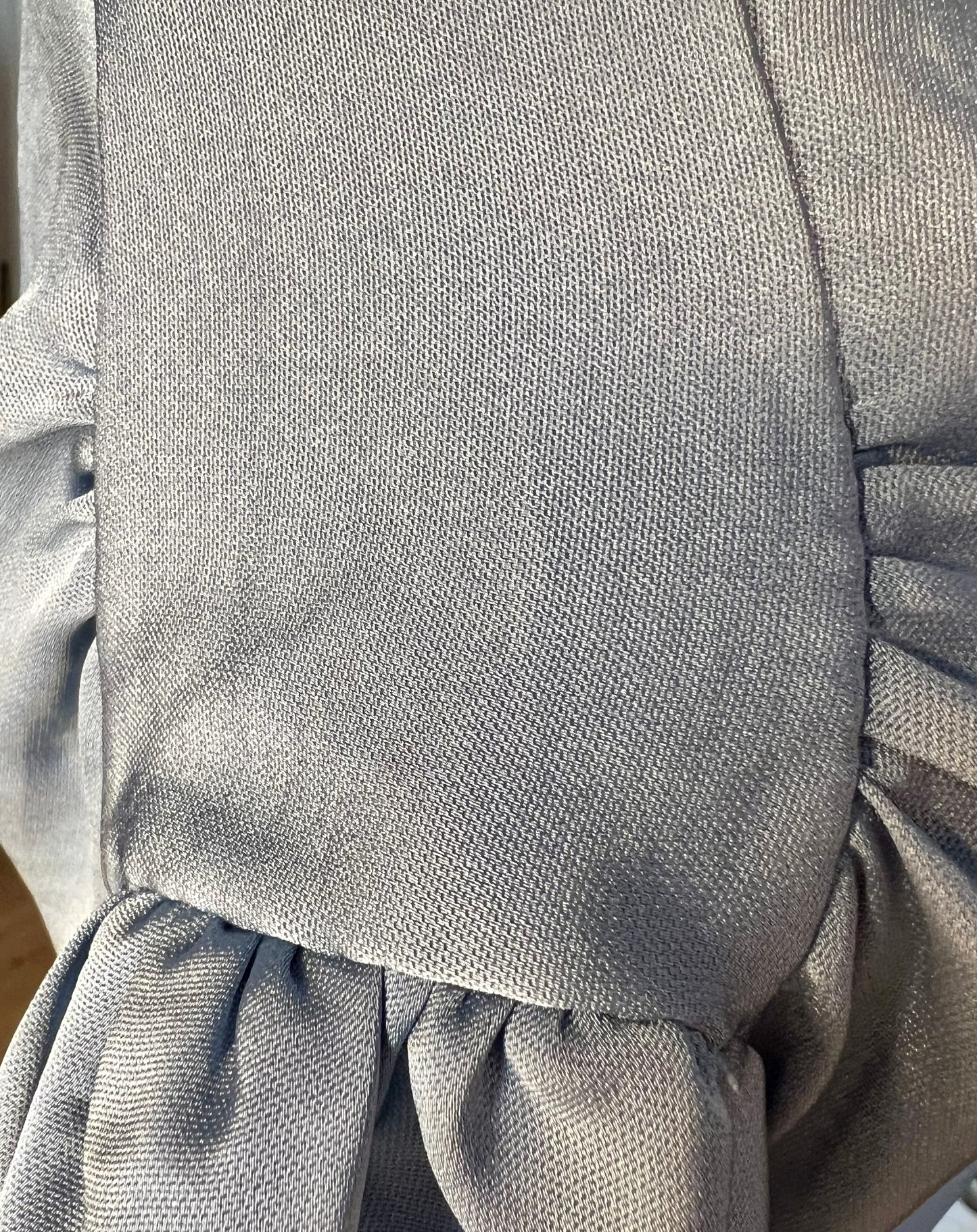 Rinascimento Kleid hellblau Satinoptik Gr. 40 42 A-Linie Italy Chic