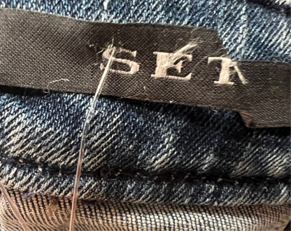 SET Jeansrock Midi Gr. 36–38 | Elastisch | Front-Knopfleiste | Premium Denim Trend