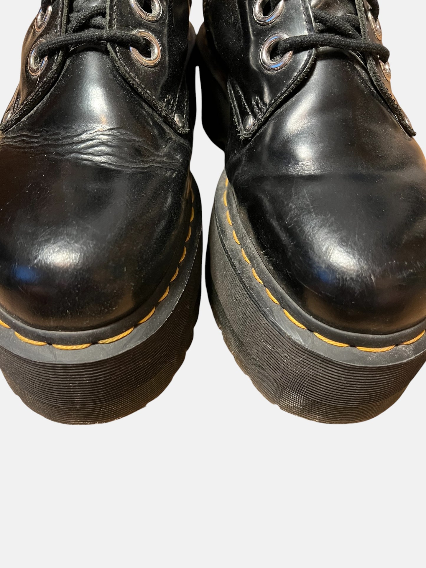 Sara's Choice: Dr. Martens Jadon Max Vegan Platform Boots Stiefel | Gr. 41|  Dark Alternative
