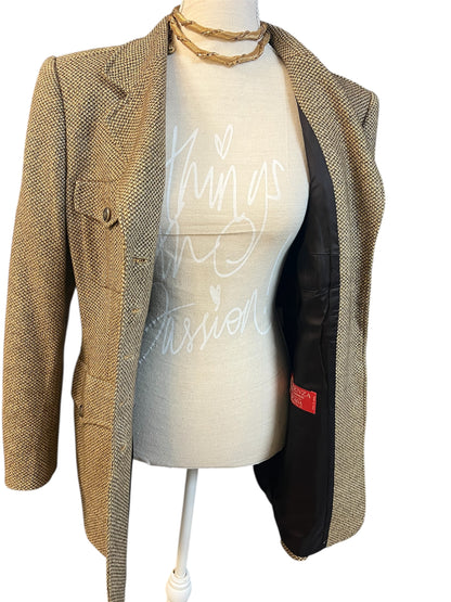 Escada Margaretha Ley Vintage Cashmere Blazer Gr. 40 – 100% Kaschmir Made in Italy